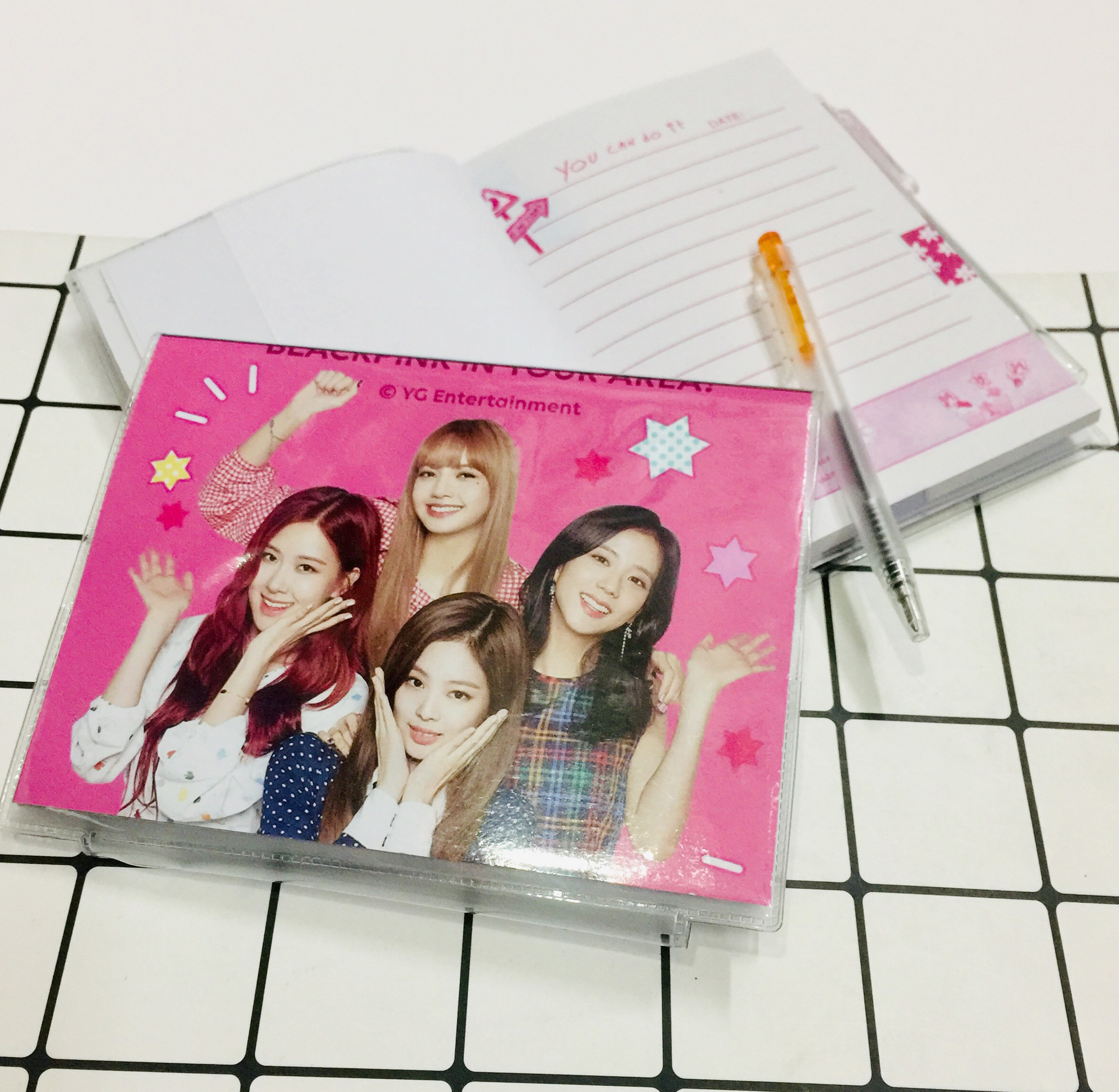 SỔ TAY NHỎ KÈM BÚT BLACKPINK