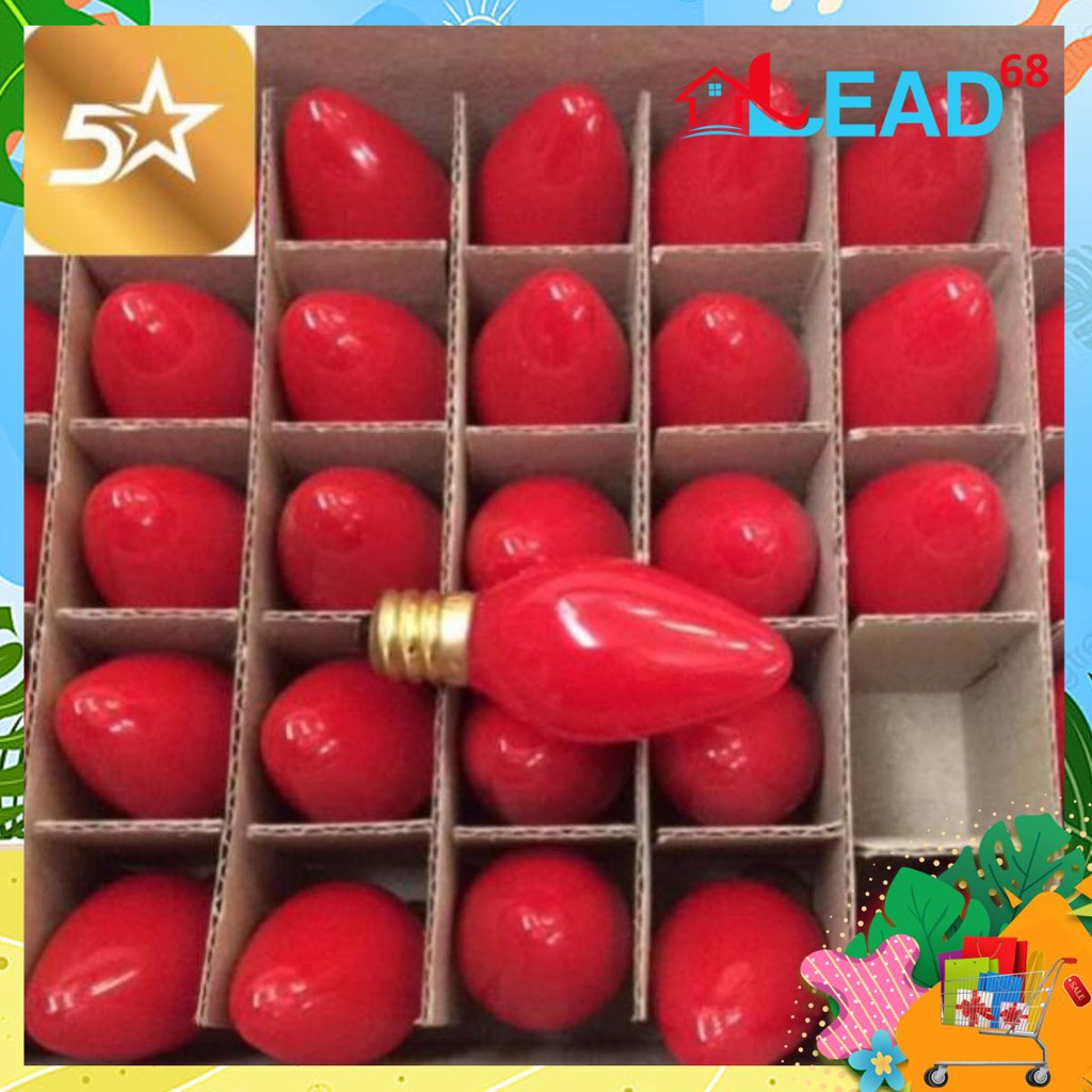 🌟[ TOP BÁN CHẠY ] Combo hộp 50 bóng nhót ớt sợi đốt ( Shop 5 sao )💦