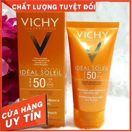 Kem Chống Nắng Vichy SPF50++ Chống Nắng, Dưỡng Ẩm