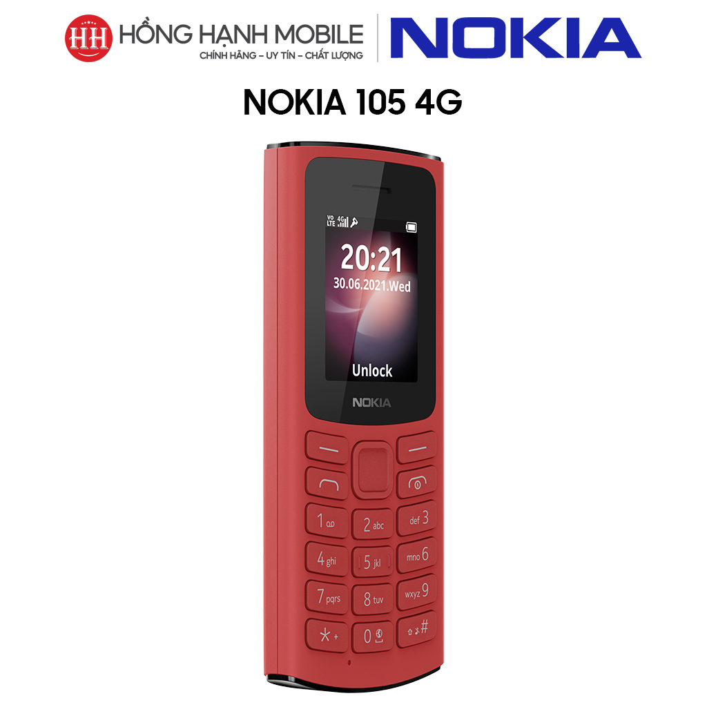 Điện Thoại Nokia 105 4G - Hàng Chính Hãng