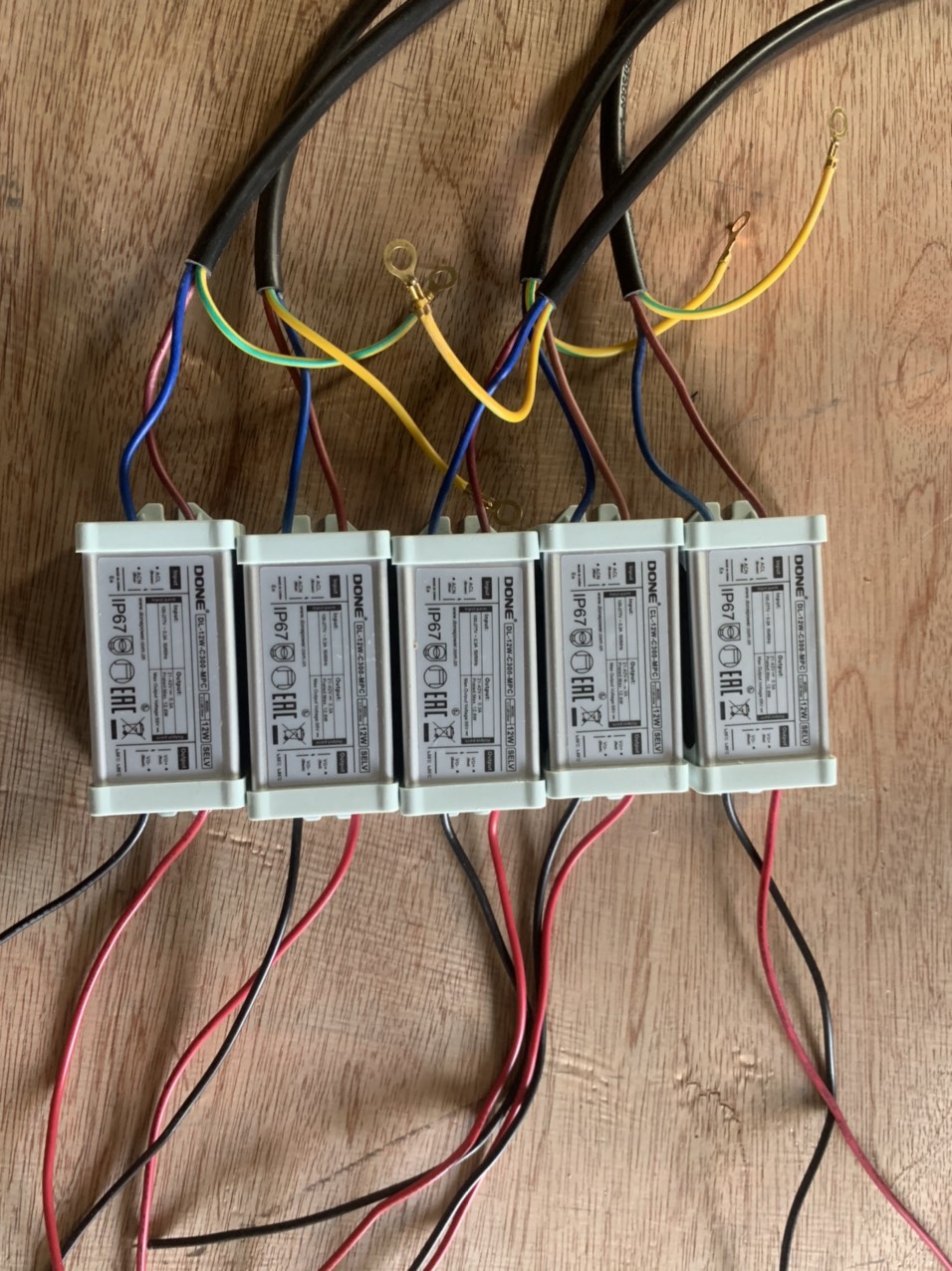 Driver LED DONE 12W cho lắp ráp đèn LED
