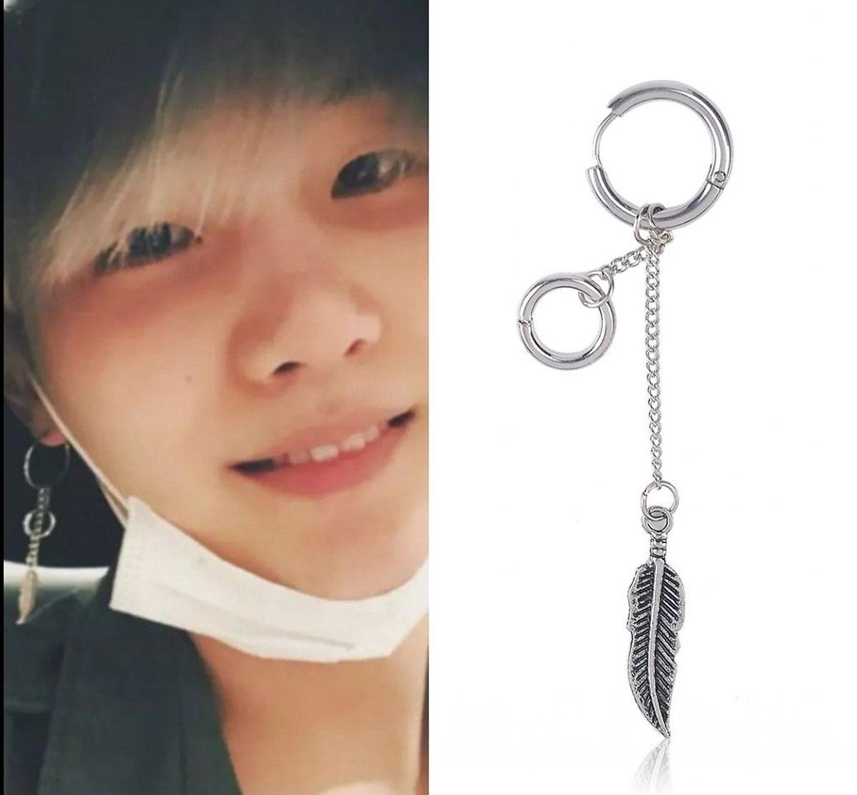 Khuyên Tai Suga BTS 1 chiếc