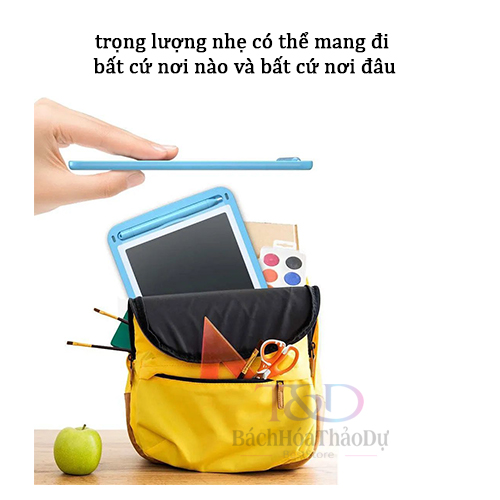 Bảng  vẽ điện tử - Bảng Điện Tử Thông Minh- Bảng viết - Bảng vẽ Xóa Cực nhanh Chất liệu nhựa ABS Màn Hình LCD  8,5 INCH + 10 INCH+ 12INCH ĐƠN SẮC VÀ ĐA SẮC PHÙ HỢP CHO BÉ