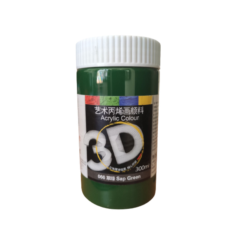 Combo 7 màu vẽ Acrylic 3D hộp 300ml (Khách chọn màu)