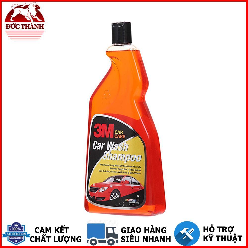Nước rửa xe bọt tuyết đậm đặc - ph cân bằng - nhiều bọt 3m car wash shampoo 1 lit 305860