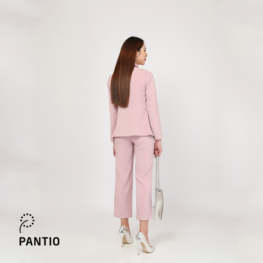 Quần dài nữ trơn chất lụa dáng suông BQD92113 - PANTIO