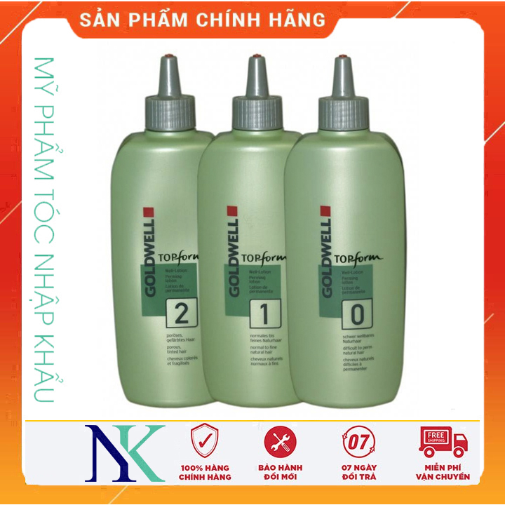 [HCM]Thuốc Uốn Goldwell Topform (Uốn Lạnh) 500Ml