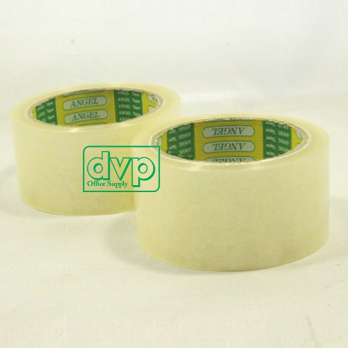Băng keo TRONG/ VÀNG ĐỤC Angle OPP 4.7cm - 80 yard đủ