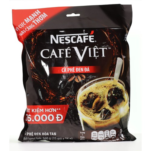 Cà phê đen đá NesCafe Cafe Việt