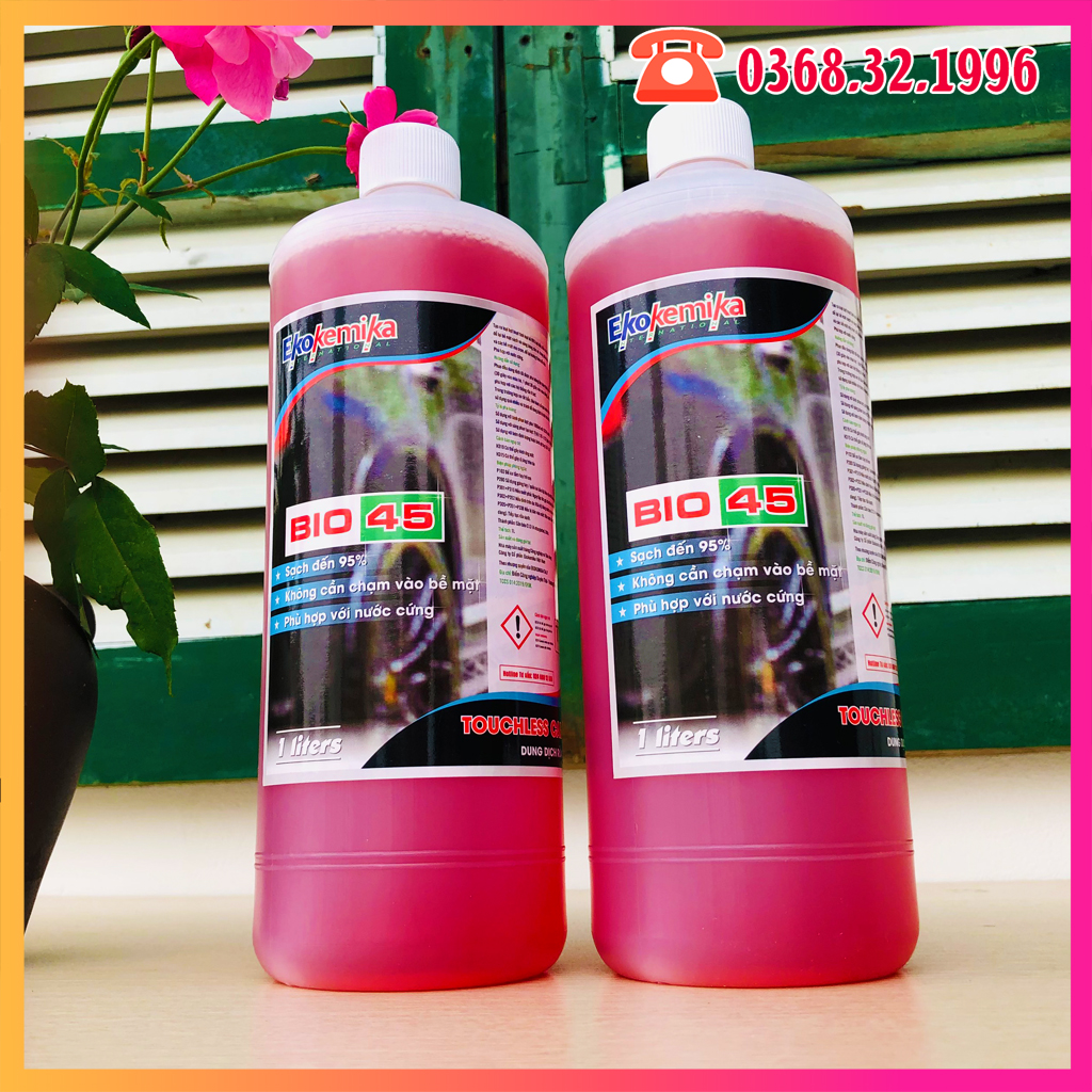 Nước rửa xe không chạm Bio45 - 1L