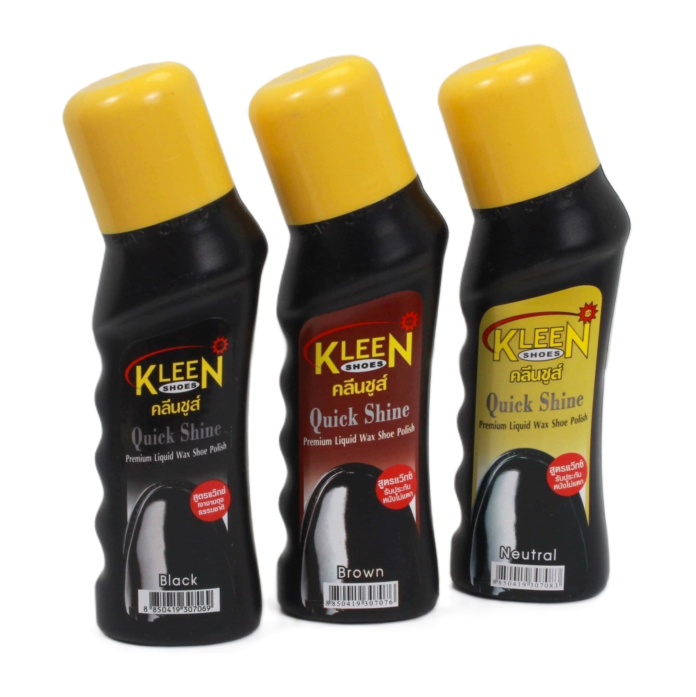 Xi nước đánh giày Kleen Shoes Quick Shine Thái Lan 75ml