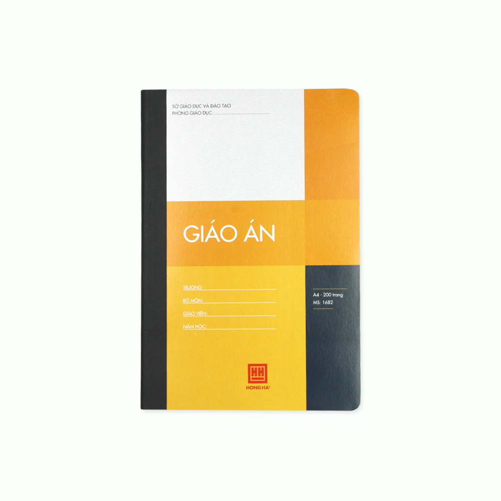 Sổ Giáo án A4 Hồng Hà 200 trang -1682