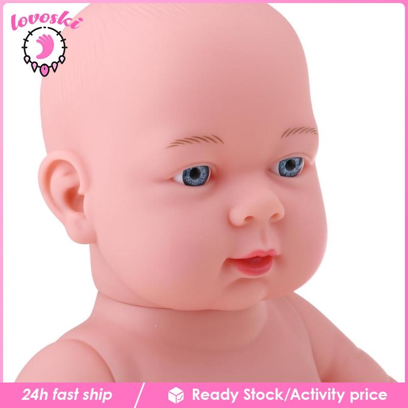 ✗☈ Búp bê bé trai sơ sinh bằng silicon 52cm đa năng