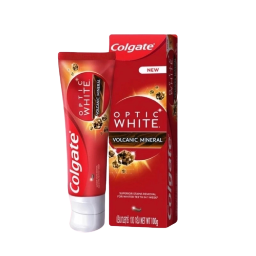 Kem đánh răng colgate optic white plus shine làm trắng sáng răng 100g