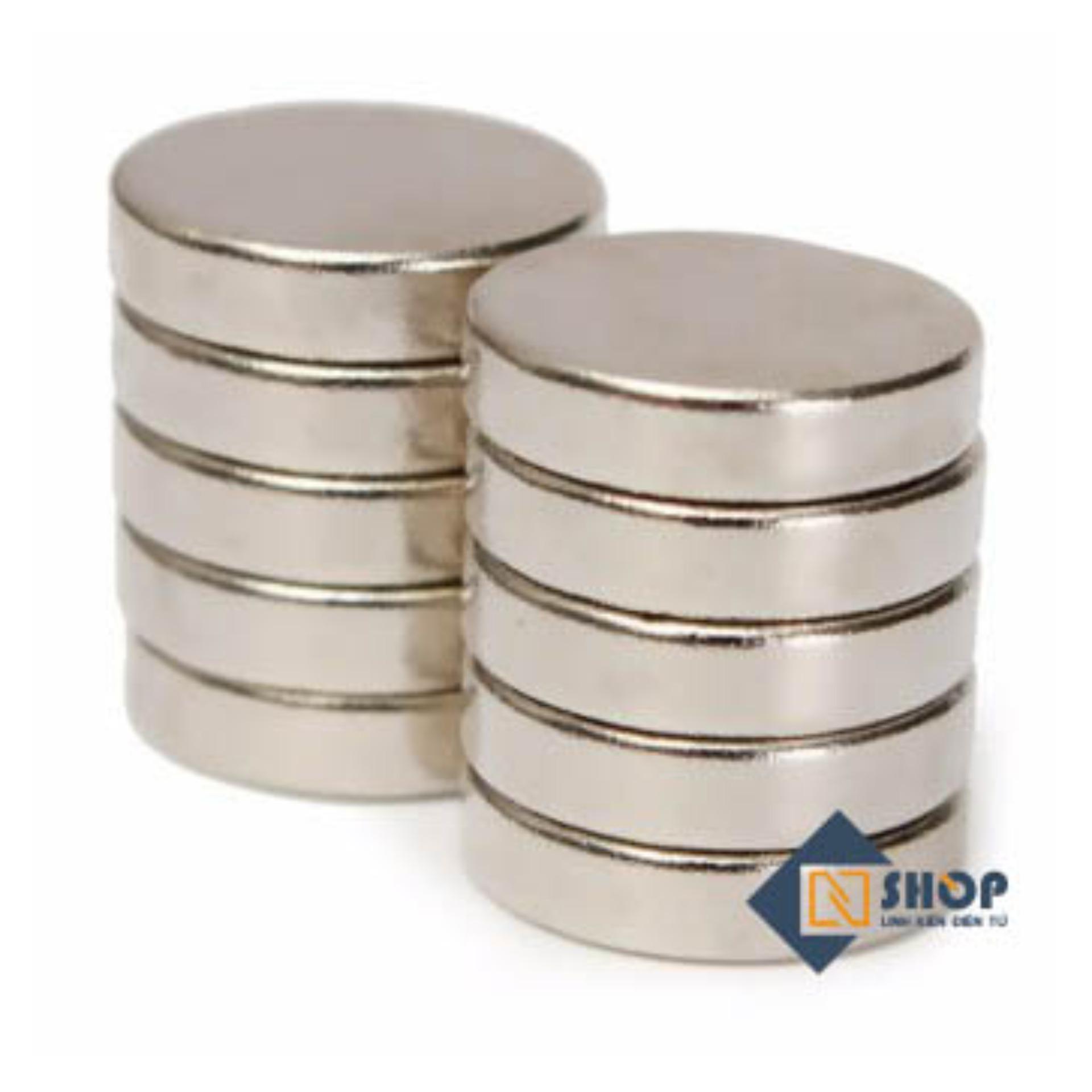 4 Nam châm đất hiếm 12x3mm