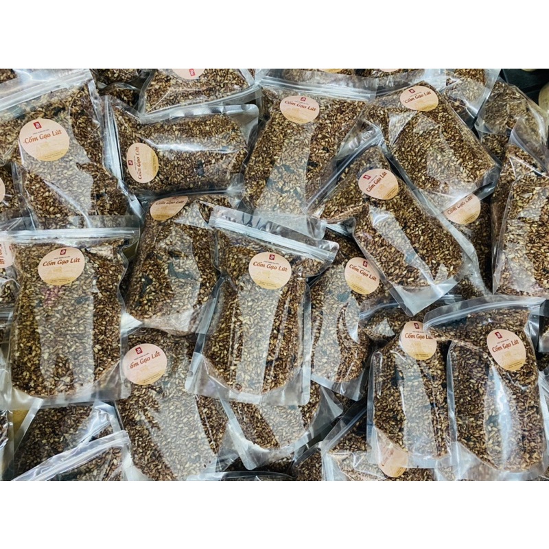 Cốm Gạo Lứt Rong Biển Gói 500Gram