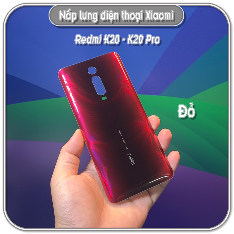 Nắp lưng cho máy redmi k20 - k20 pro