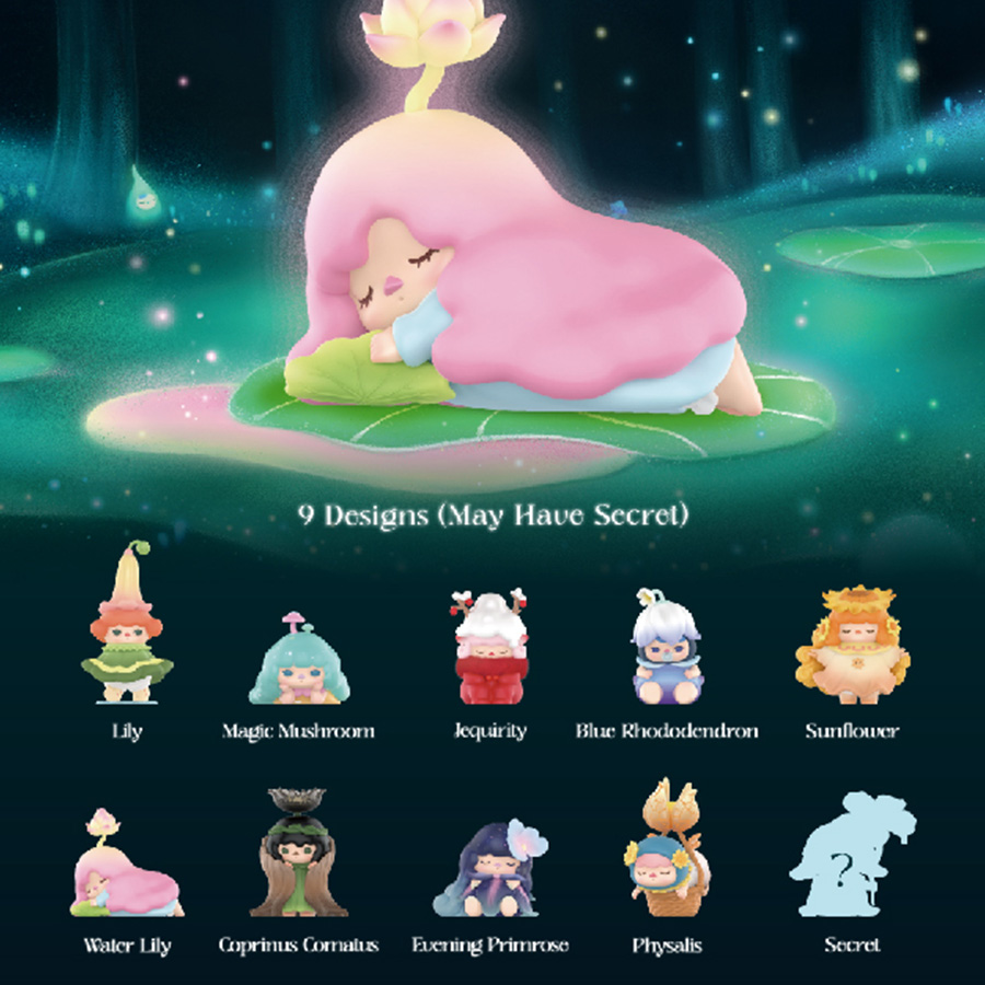 Mô hình đồ chơi pop mart pucky sleeping forest series 6941848227850 - giao hàng ngẫu nhiên
