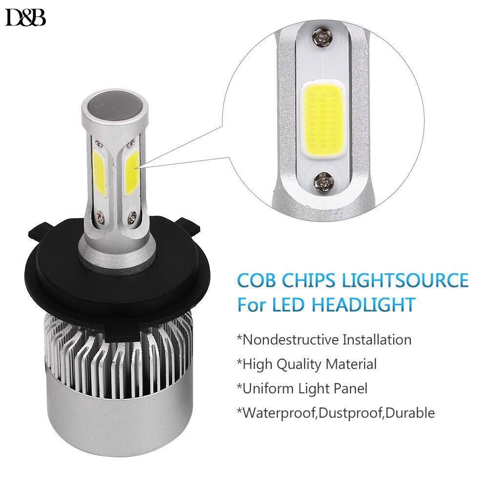 Đèn pha led C6 H4 3 tim mẫu mới 2019( GIÁ 1 BÓNG)