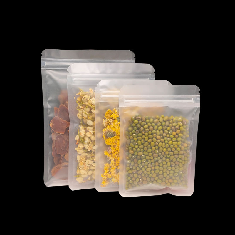 ( HÀNG NHẬP) Túi zip trong suốt mờ ( 500g )