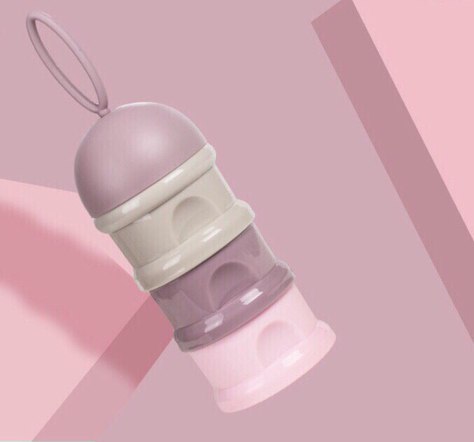 Bình chia sữa 3 tầng, bình đựng đồ ăn dặm cho bé