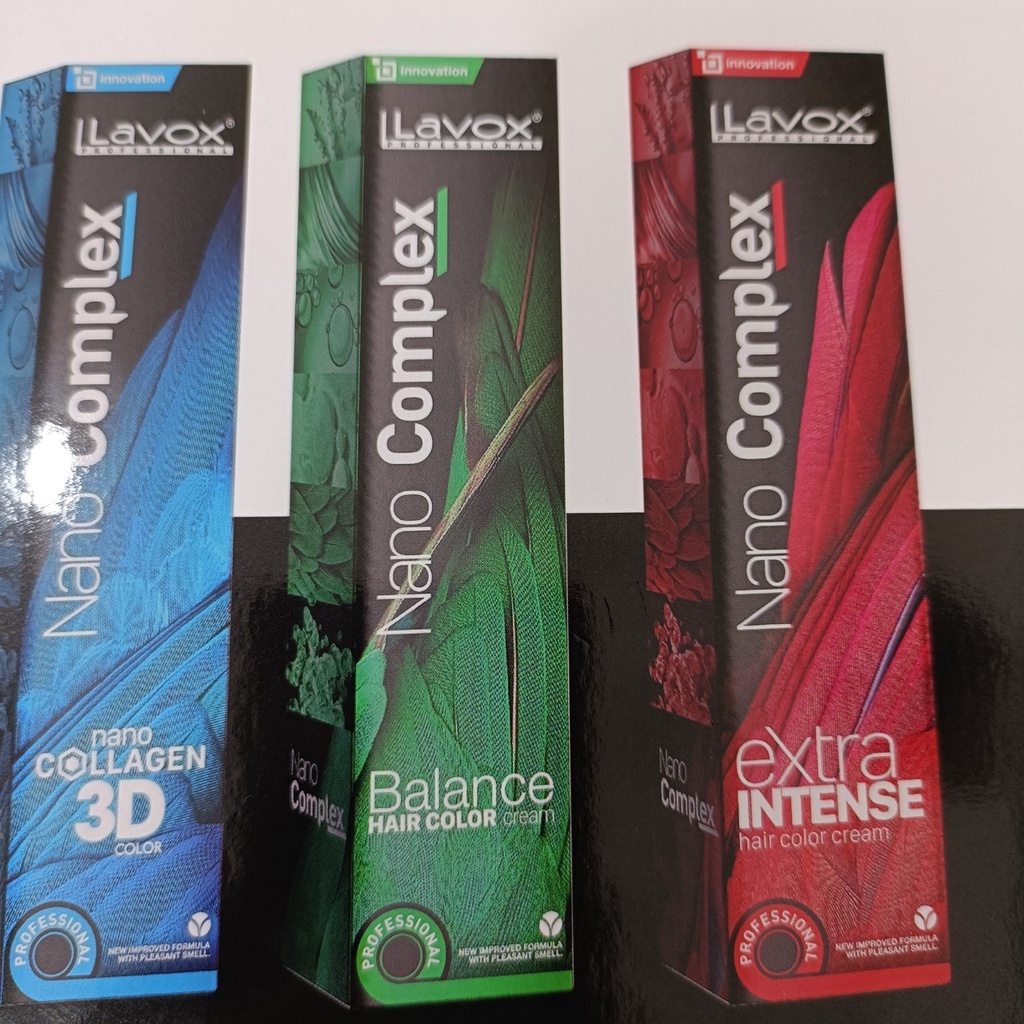 THUỐC NHUỘM TÓC LAVOX NANO COLLAGEN COMPLEX 3D MÀU MỚI