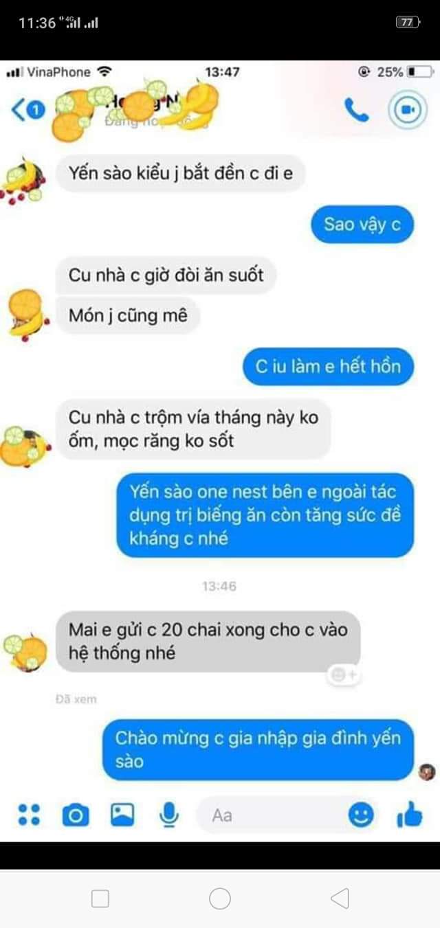 SIRO YẾN SÀO ONE NEST