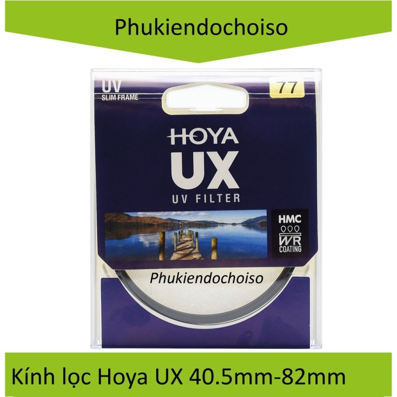 ▫☌✚  Filter Kính lọc Hoya UV UX Chính hãng Tixiai 405mm49mm52mm55mm58mm62mm67mm72mm77mm82mm