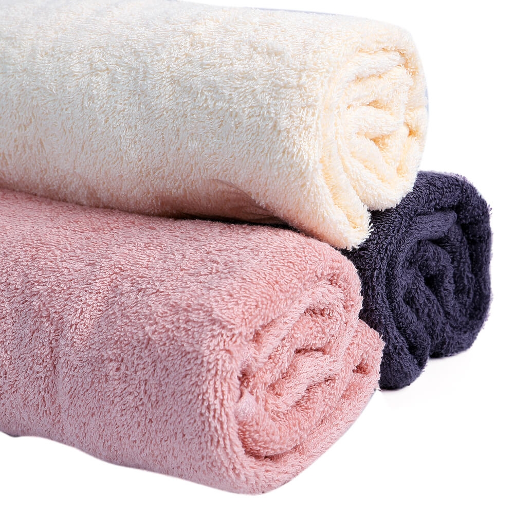 Khăn tắm cotton ConCung Good (Hồng)