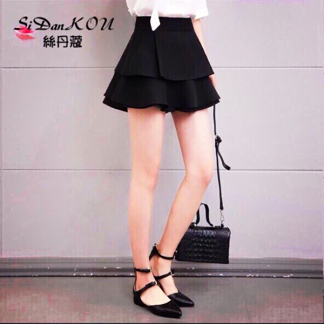 [HCM]Chân váy 3 tầng có quần ( ảnh thật)