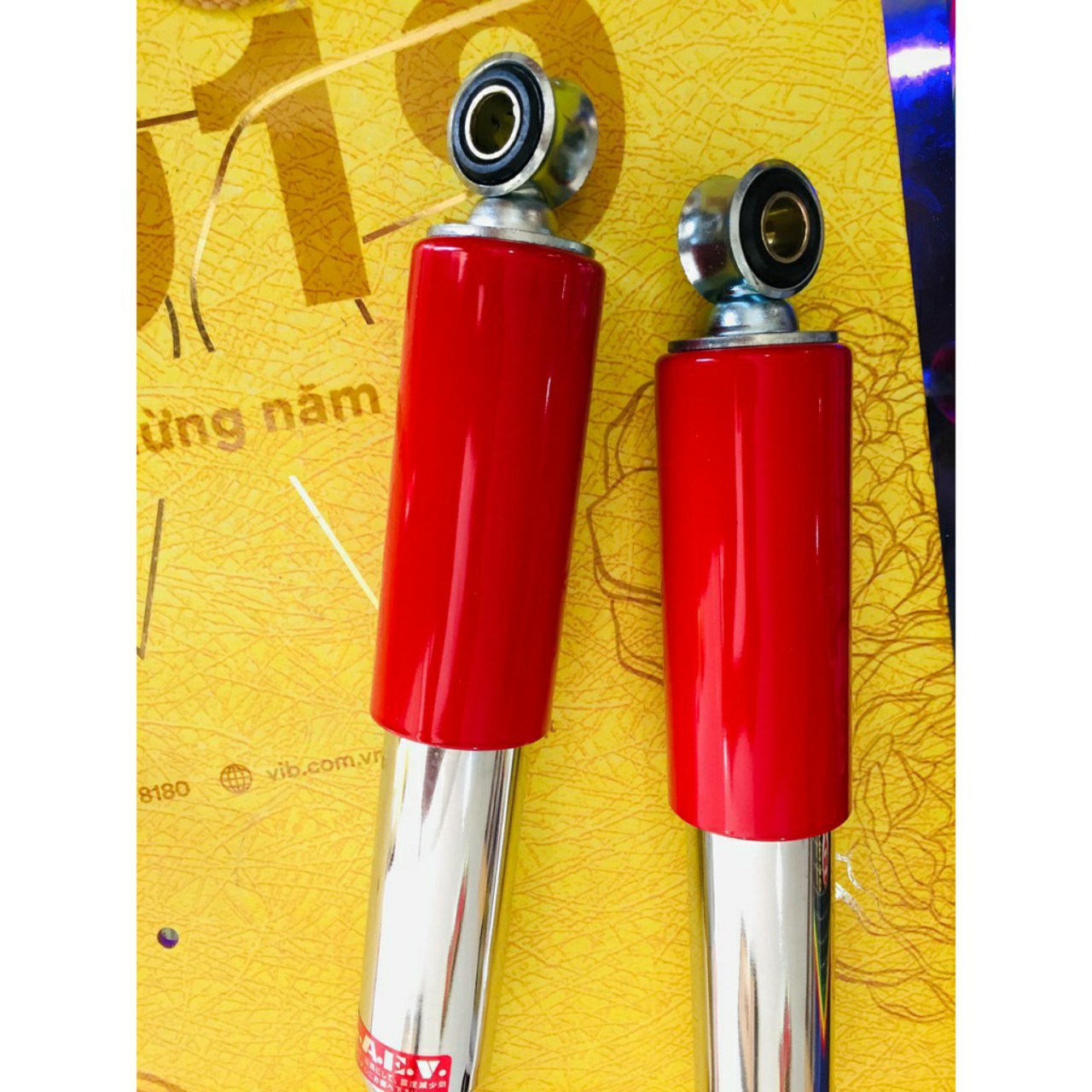 Phuộc sau Cub 81, 82 , DD , DH hiệu LAE ( 1 cặp ) 33cm