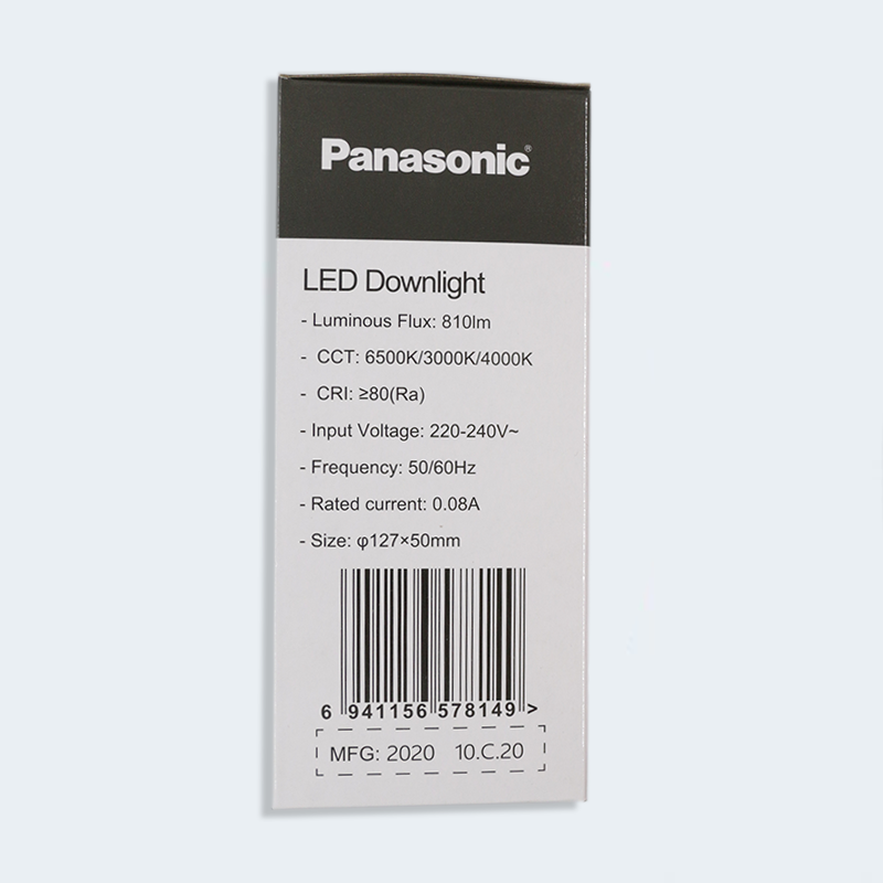 Đèn âm trần Downlight ĐỔI MÀU 9W Panasonic