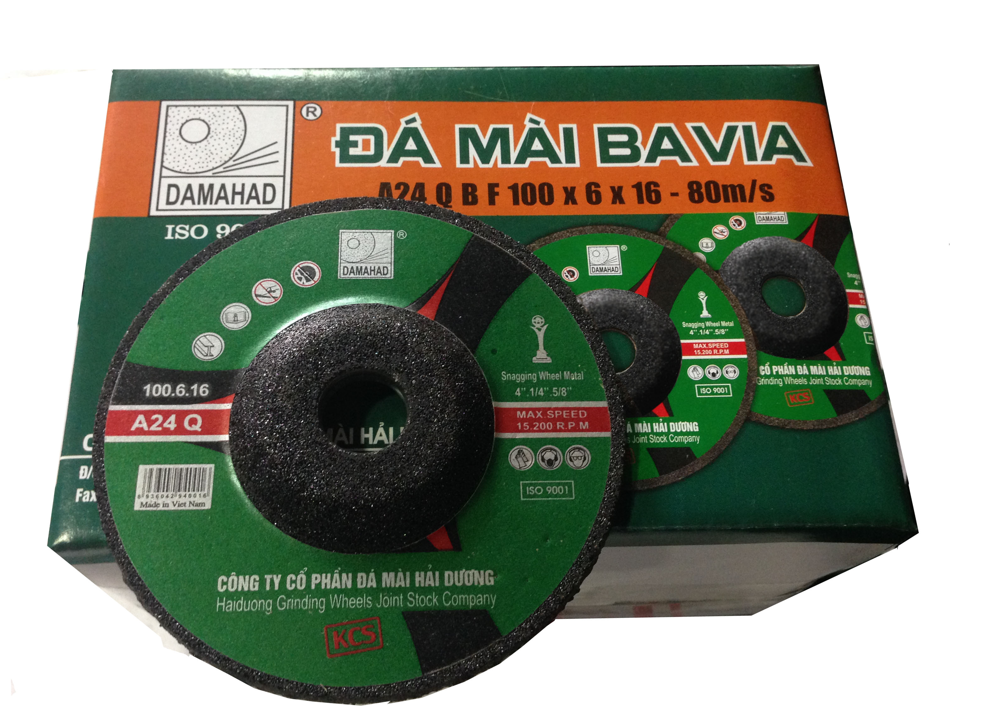 Đá Mài Hải Dương HD Phi 100 mm 100x6x16mm