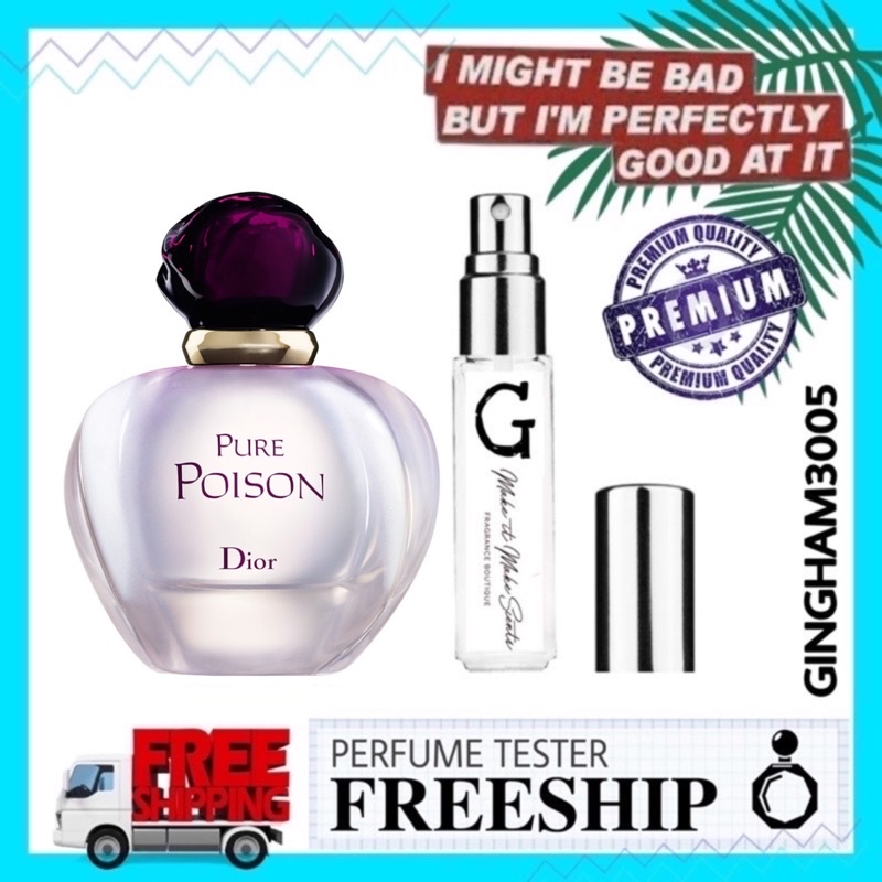 ✦gh✦ mẫu thử nước hoa nữ christian dior pure poison edp test