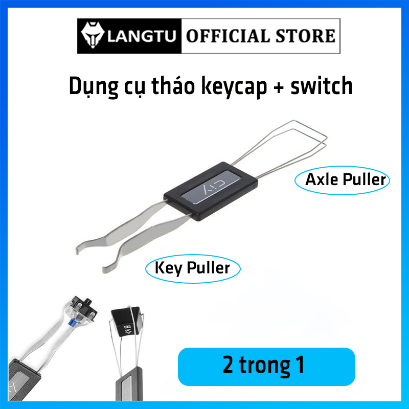 Keypuller Switchpuller Dụng cụ Tháo Keycap Switch Bàn Phím Cơ Keypuller 2 Đầu