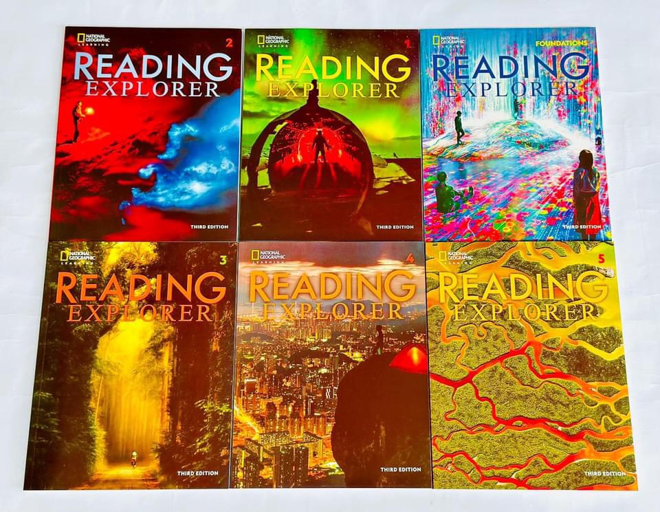 Sách Reading Explorer 3rd Edition bộ 6 quyển nhập khẩu