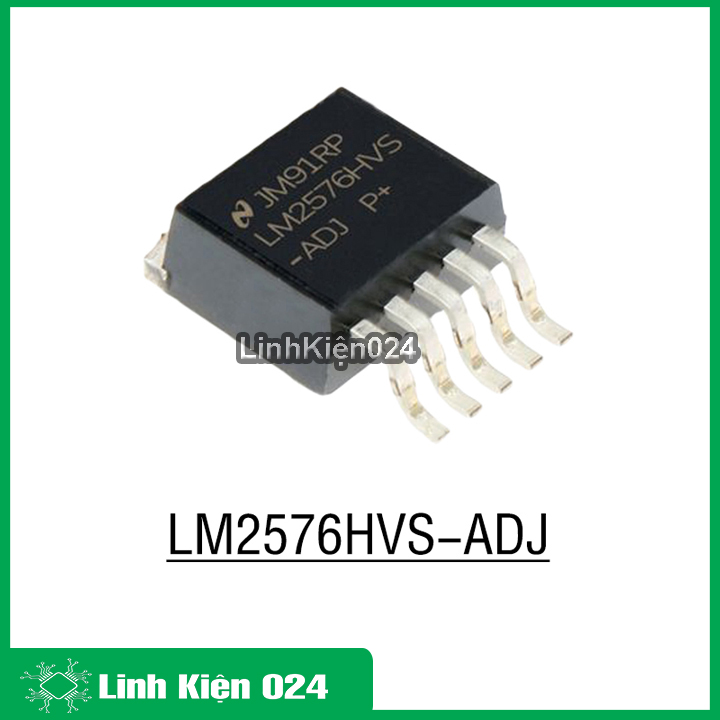 Ic nguồn lm2576 hvs to-263 điện áp ra cố định 3.3v / 5v / 12v / adj