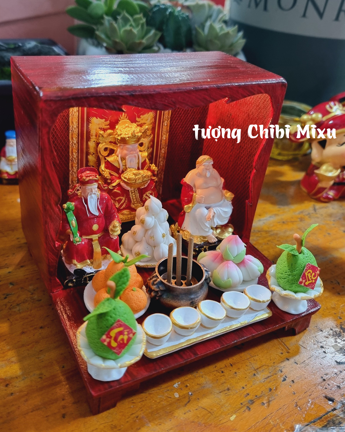 Mô hình bàn thờ mini ( nhiều mẫu)