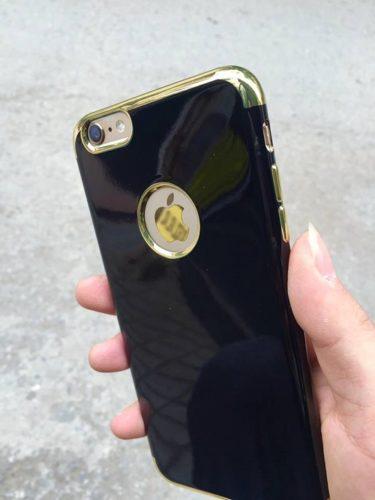 ỐP DẺO ĐEN BÓNG CHO IPHONE 7G.