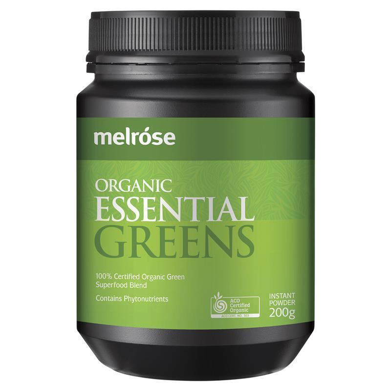 [Hàng Úc] Bột diệp lục - Melrose Essential Greens 200g