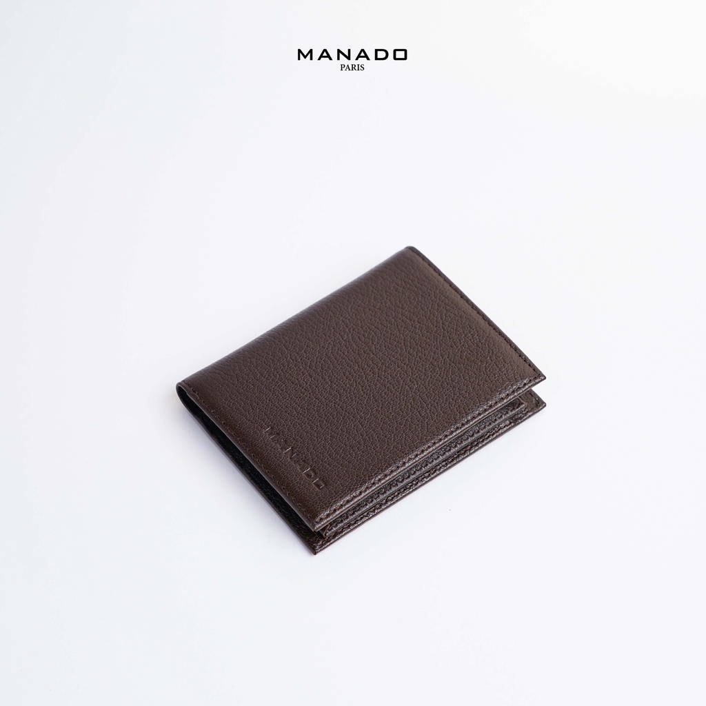 Ví Da Manado Cao Cấp Dáng Đứng, Da Bò Dập Vân Epsom - VMND01