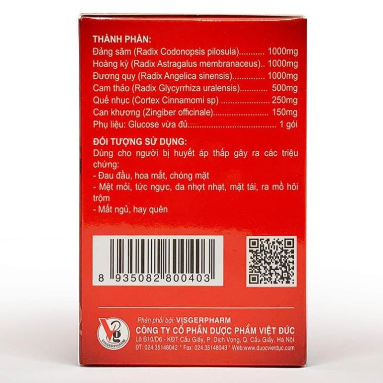 Trà Tăng Huyết Áp Acotea P101