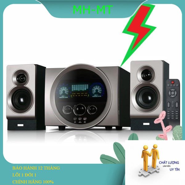 Loa vi tính Bluetooth Enkor V2720 Gold