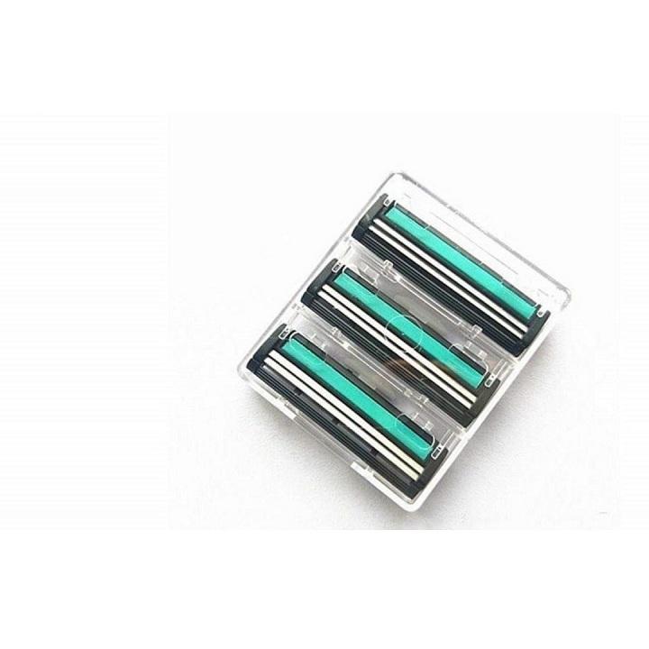 SET DAO CẠO RÂU + 36 LƯỠI DAO CẠO THAY THẾ