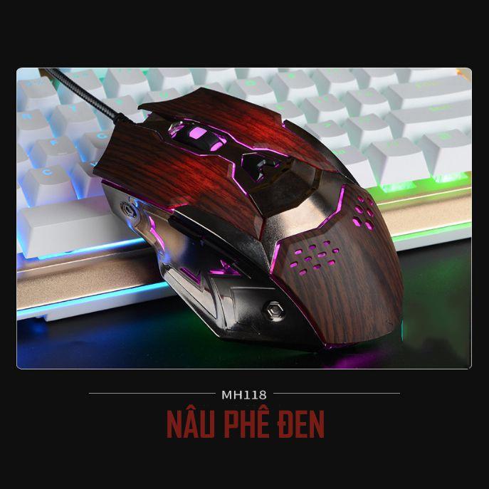 Chuột máy tính - Mouse game thủ Detek M118