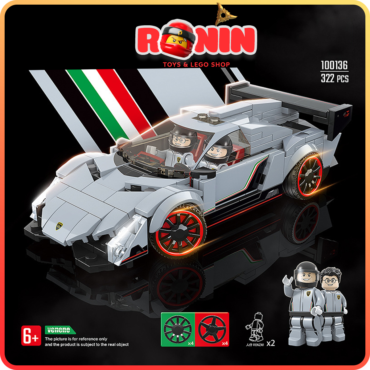 [🔥KM🔥] Bộ Đồ Chơi Lắp Ráp Lego Siêu Xe Đua Thể Thao Racing Series