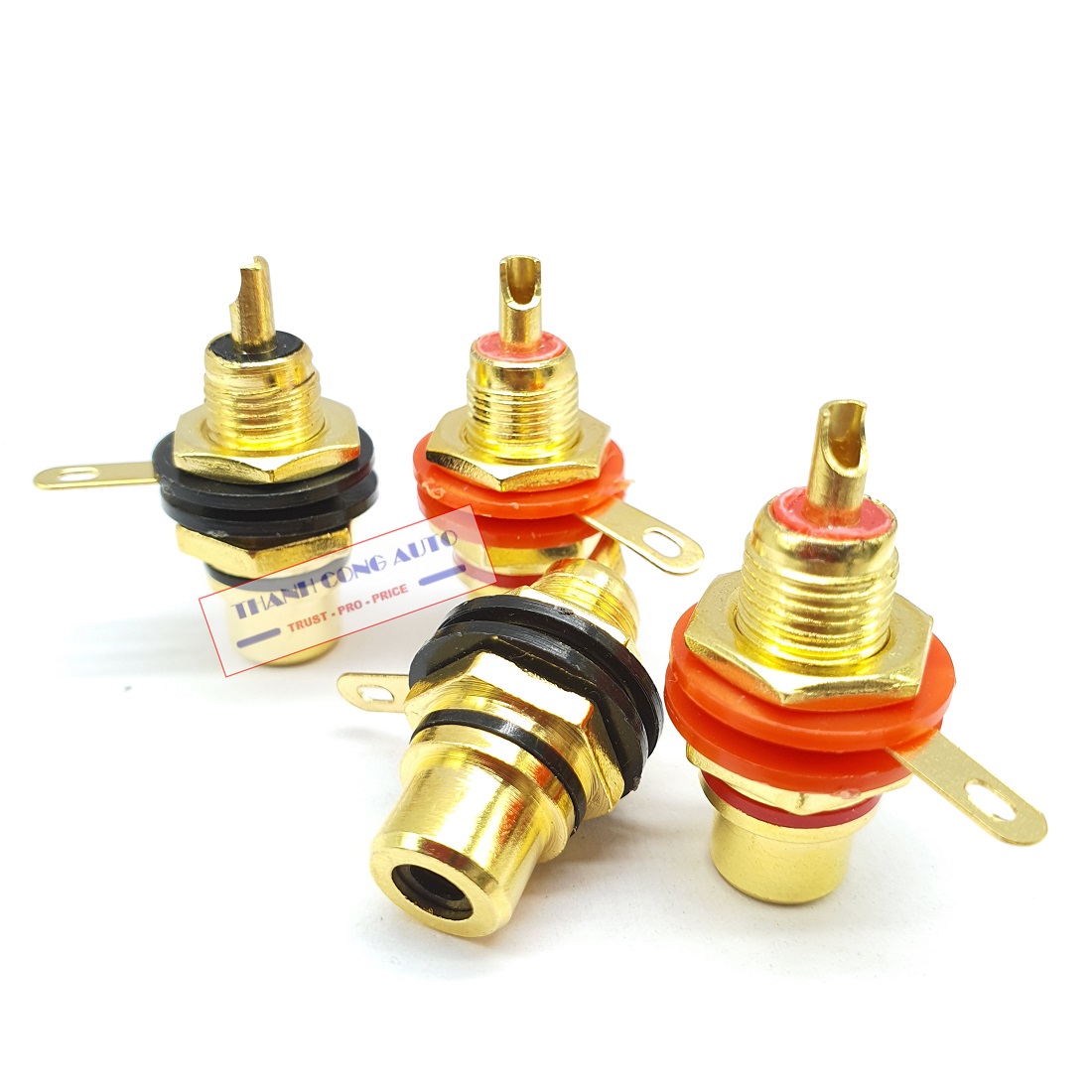04 cái Cọc loa AV/ Cọc loa RCA loại tốt