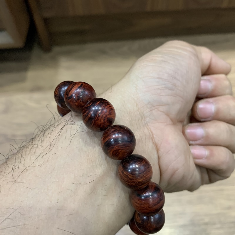 Vòng gỗ sưa 14 ly (sưa Lào)