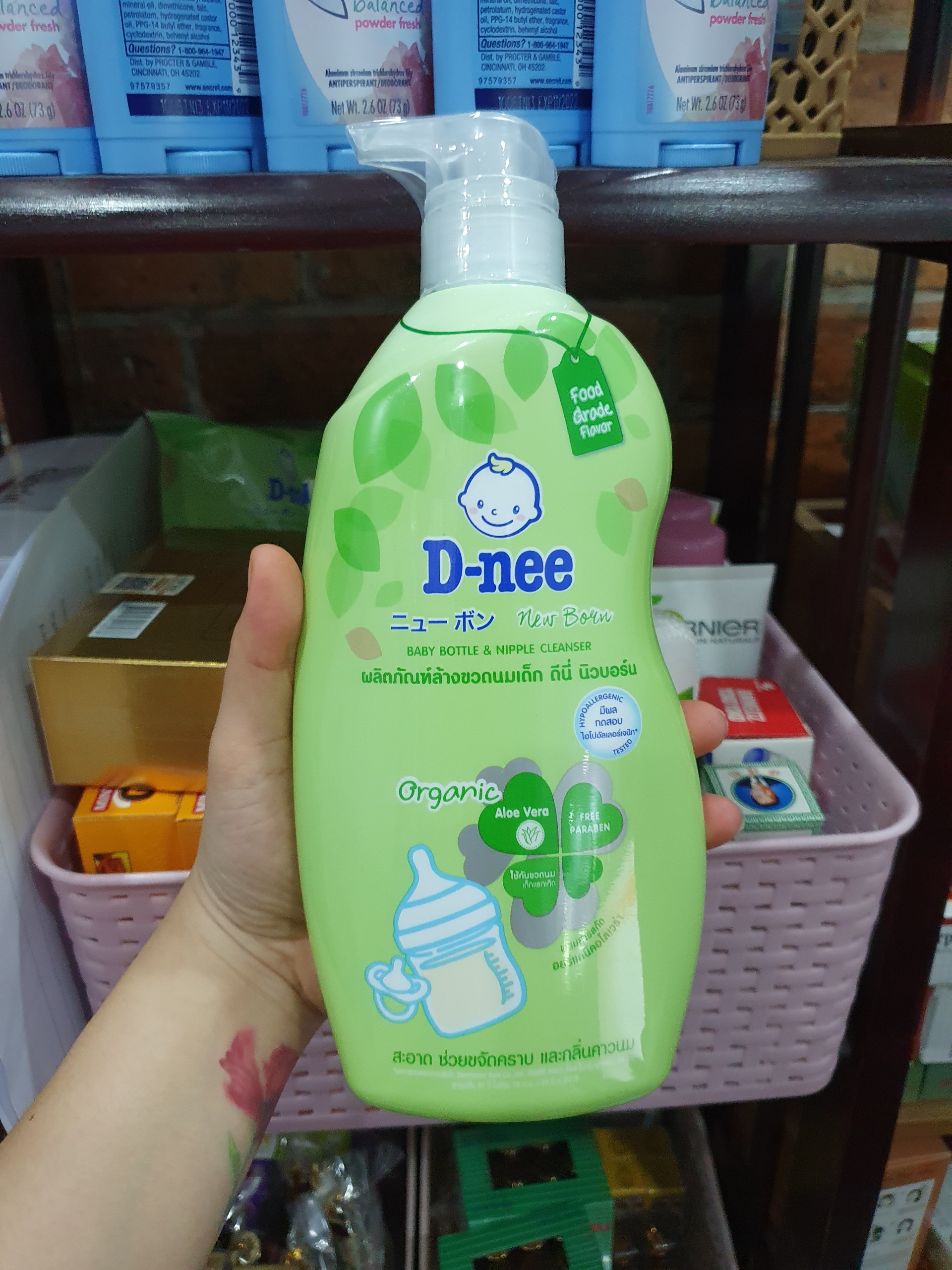 Nước rửa bình sữa D-nee Thái Lan