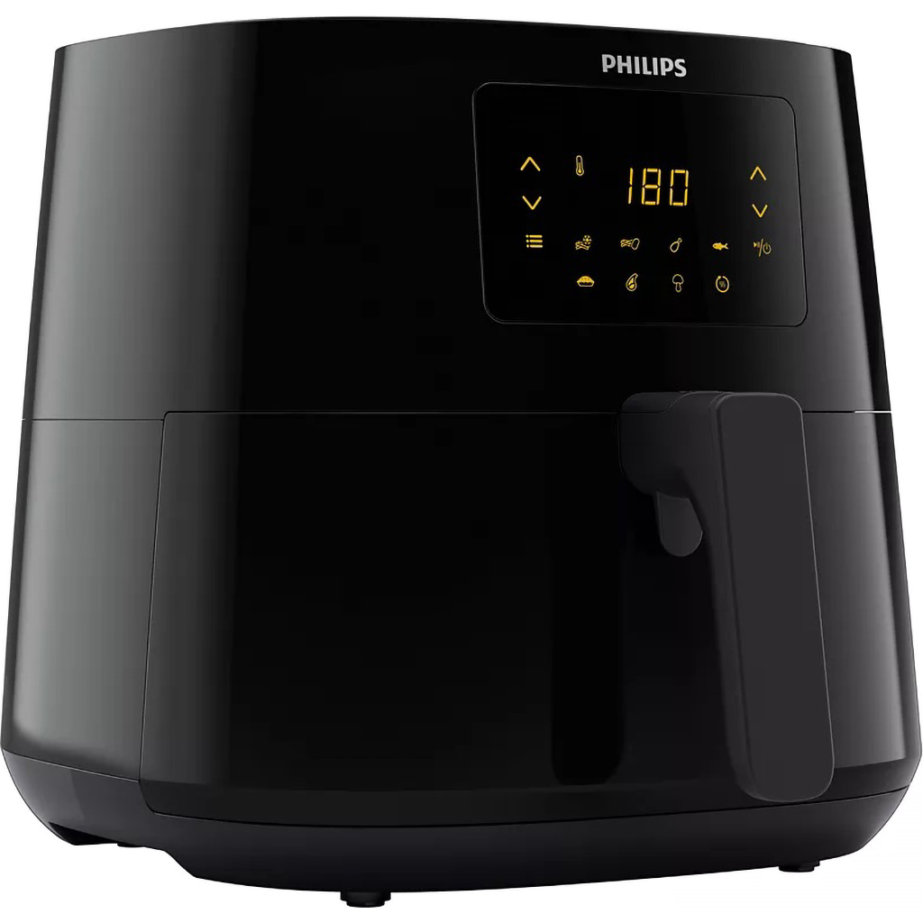 [Trả góp 0%] HOT! Nồi Chiên Không Dầu Philips HD9270/90 XL - Lòng nồi 6.2L giỏ nướng 3L trọng lượng thực phẩm 1.2KG (Đen) - Hàng Phân Phối Chính Hãng - Bảo Hành 24 Tháng Toàn Quốc